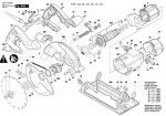Bosch 3 601 F23 000 Gks 190 Circular Hand Saw 230 V / Eu Spare Parts